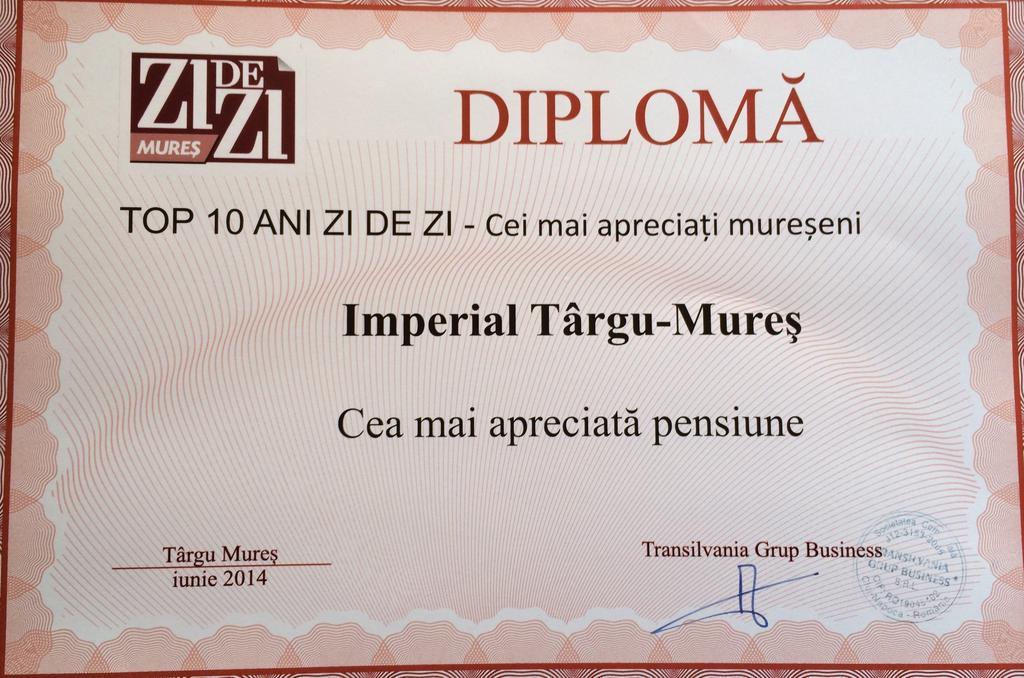 Pensiunea Imperial Targu Mures Luaran gambar